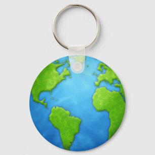 Llavero Keychain Planeta Tierra