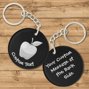 Llavero Keychain plateado