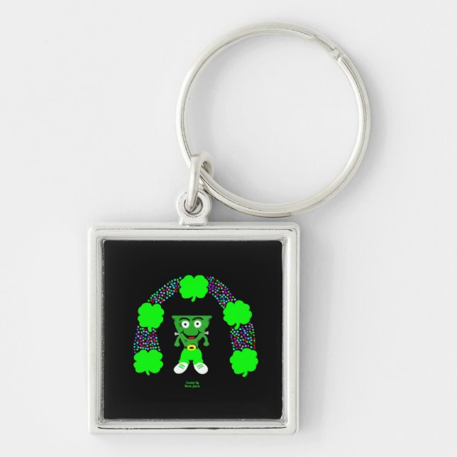 Llavero Keychain Plaza FrankenCheese de St. Patrick (Frente)