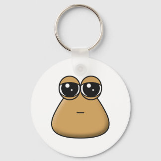 Llavero Keychain - Pou del bebé triste