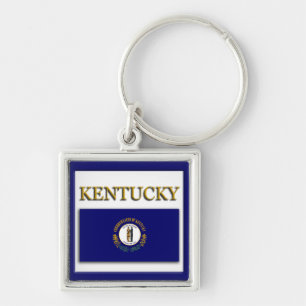 Llavero Keychain Premium de diseño de marca Kentucky