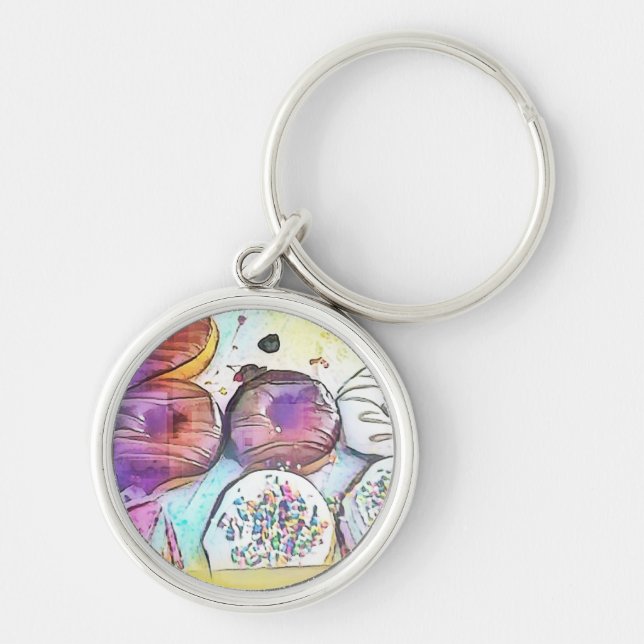 Llavero Keychain Premium de Donuts 12017 (Frente)