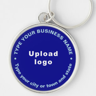 Llavero Keychain Premium de la marca comercial Blue Round