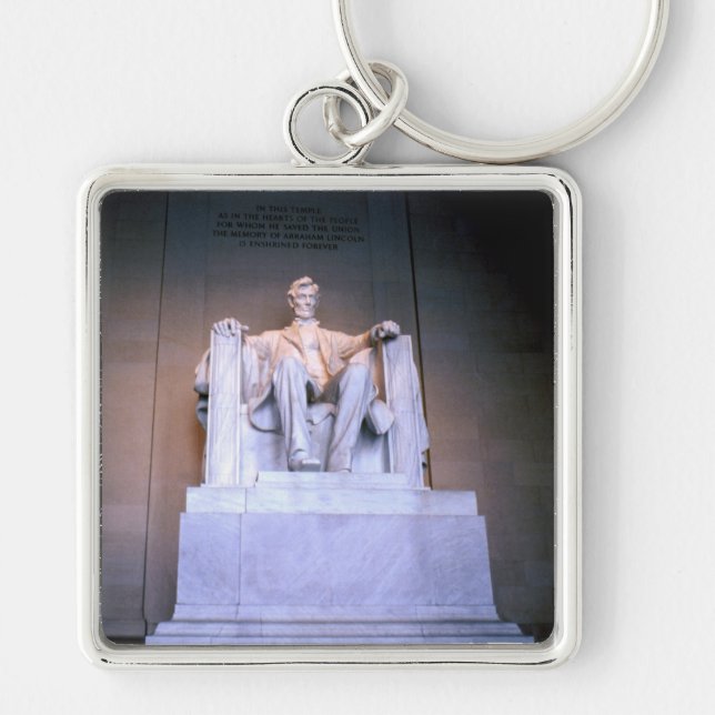 Llavero Keychain Premium de Lincoln Memorial (Frente)