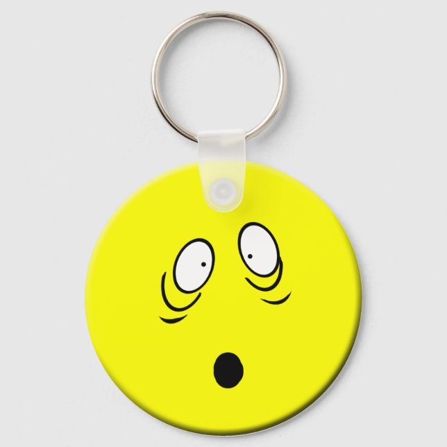 Llavero Keychain preocupado (Anverso)