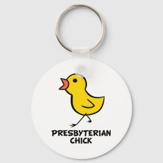 Llavero Keychain presbiteriana de pollo