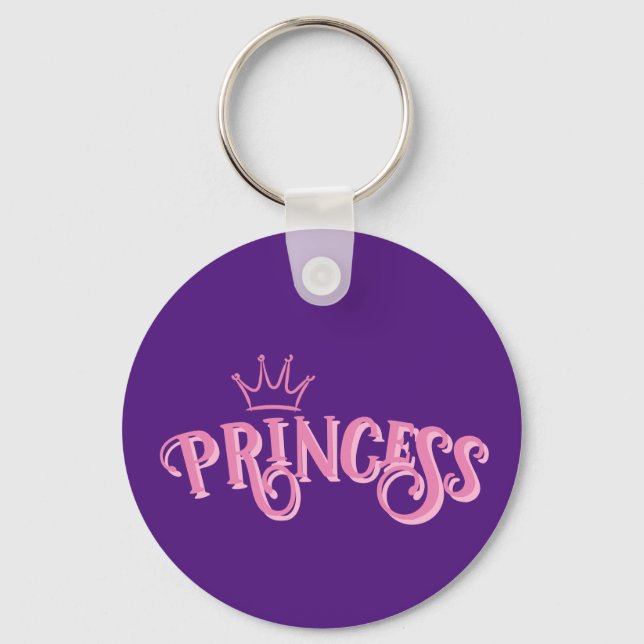 Llavero Keychain Princesa (Anverso)