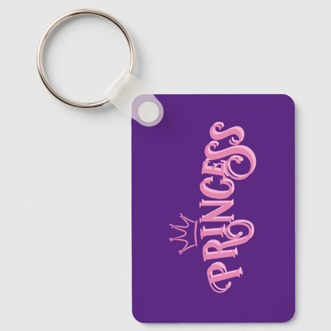 Llavero Keychain Princesa (Anverso)