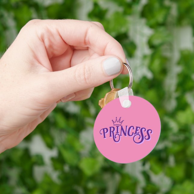 Llavero Keychain Princesa (Mano)