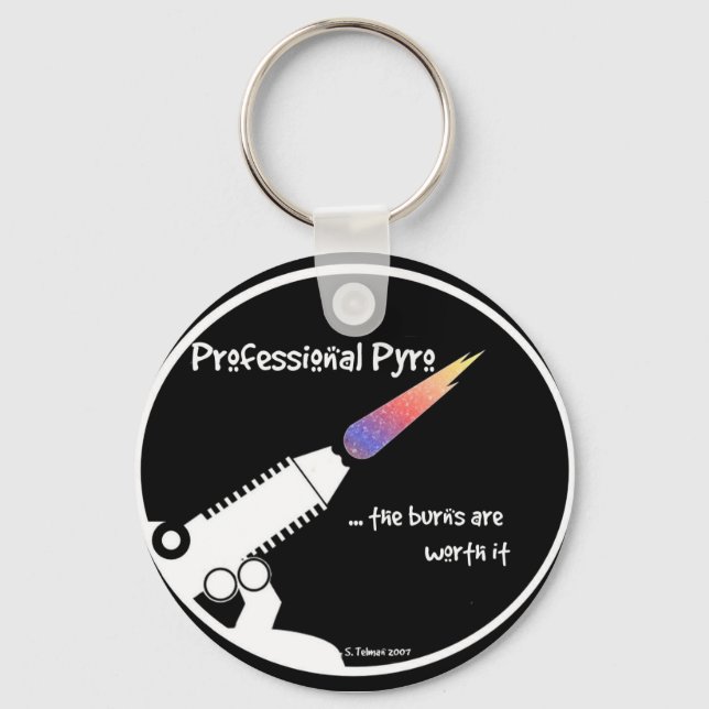 Llavero Keychain profesional Pyro (Anverso)