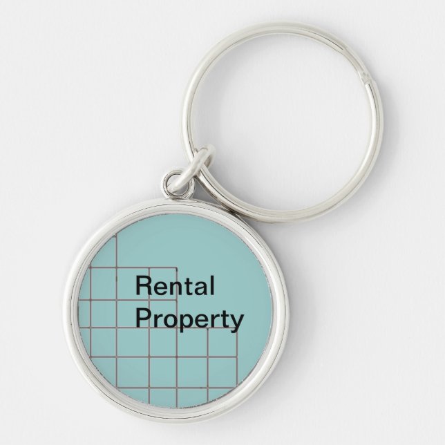 Llavero Keychain - Propiedad de alquiler (Frente)