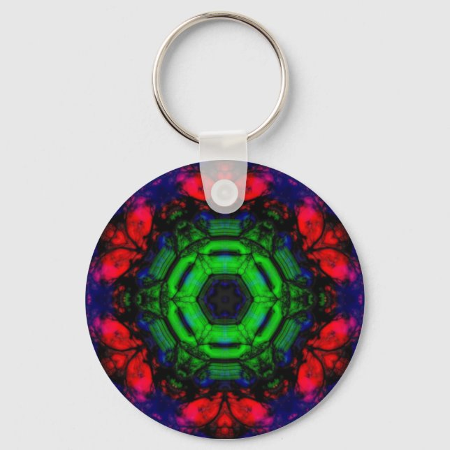 LLAVERO KEYCHAIN PSICODELIC #001 (Anverso)