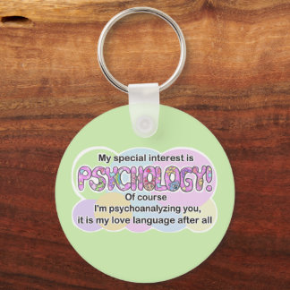 Llavero Keychain Psychology Love Language (ADHD, Autistic)
