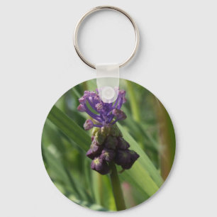 Llavero Keychain Purple Flower