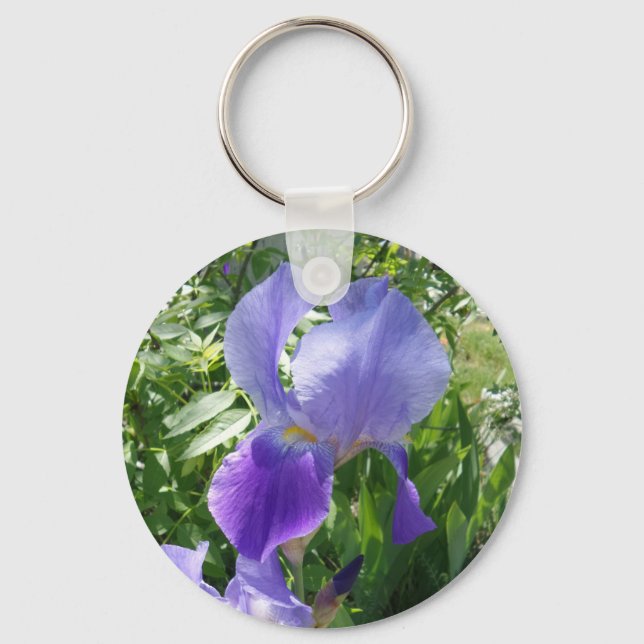 Llavero Keychain Purple Flower (Anverso)