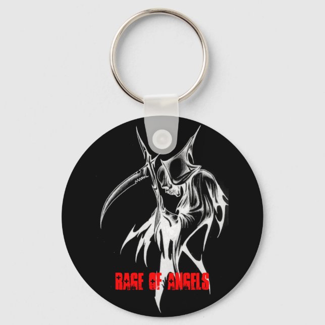 Llavero Keychain R.O.A negro (Anverso)