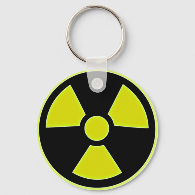 Llavero Keychain radiactivo (Anverso)