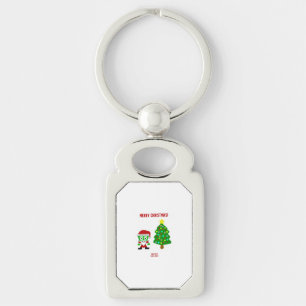 Llavero Keychain Rectangle de los navidades FrankenCheese