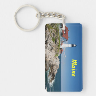 Llavero Keychain Rectángulo de los faros de Portland