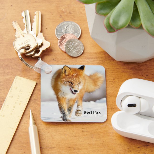 Llavero Keychain-Red Fox (Escritorio )