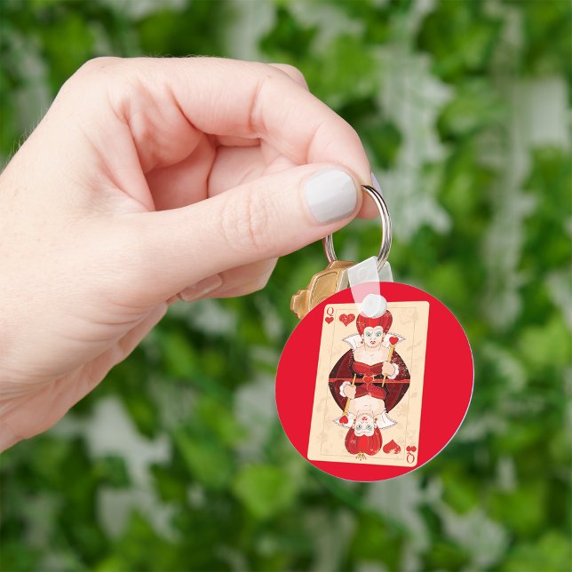 Llavero Keychain Reina de corazones (Subido por el creador)