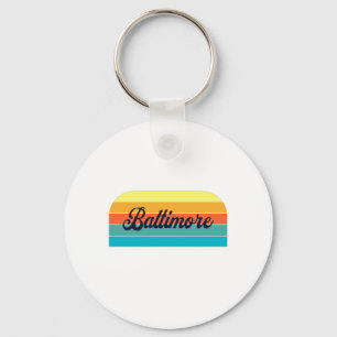 Llavero Keychain Retro Baltimore