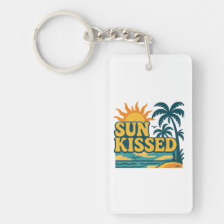 Llavero Keychain retro besada por el sol - Vibes estéticas
