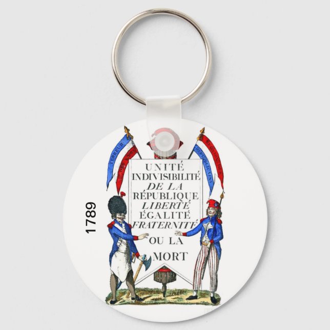 Llavero Keychain Revolución Francesa (Anverso)