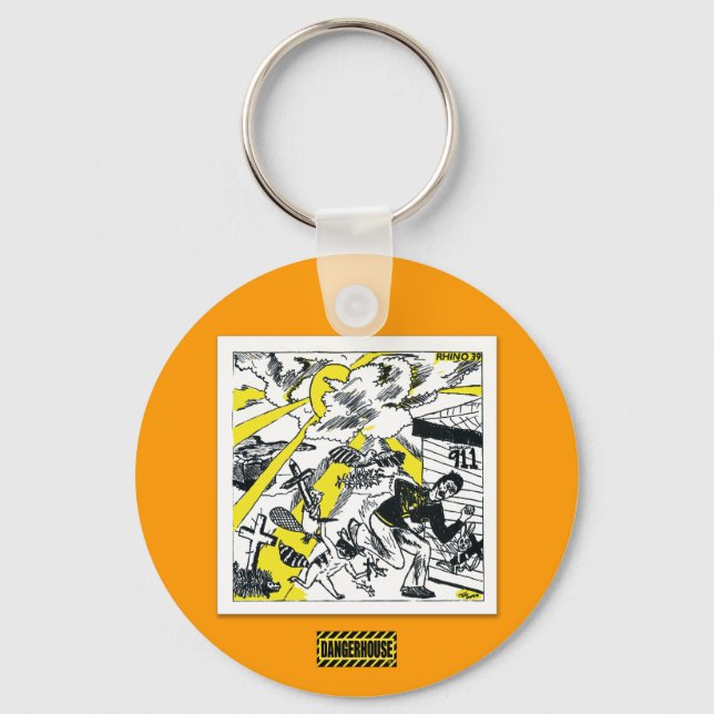 Llavero Keychain Rhino 39 Dangerhouse (Anverso)