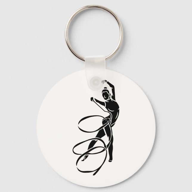 Llavero Keychain Rhythmic Gymnastics (Anverso)