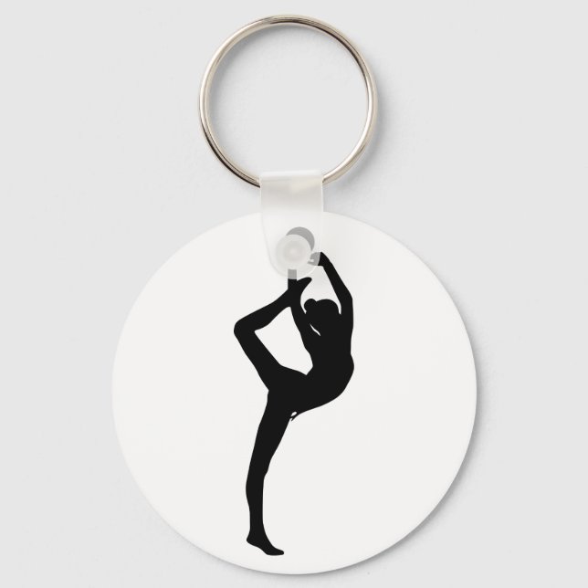 Llavero Keychain Rhythmic Gymnastics (Anverso)