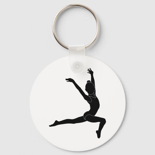 Llavero Keychain Rhythmic Gymnastics (Anverso)