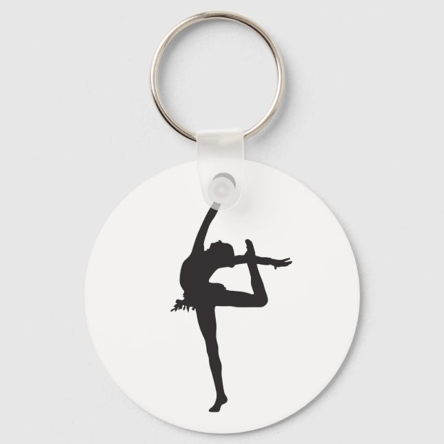 Llavero Keychain Rhythmic Gymnastics (Anverso)