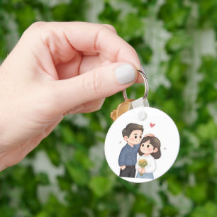 Llavero Keychain Romántica para Amantes - regalo de amor p