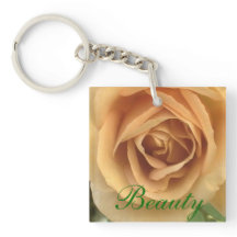 Keychain rosa amarillo