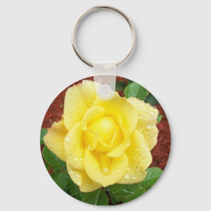 Llavero Keychain Rosa de lluvia
