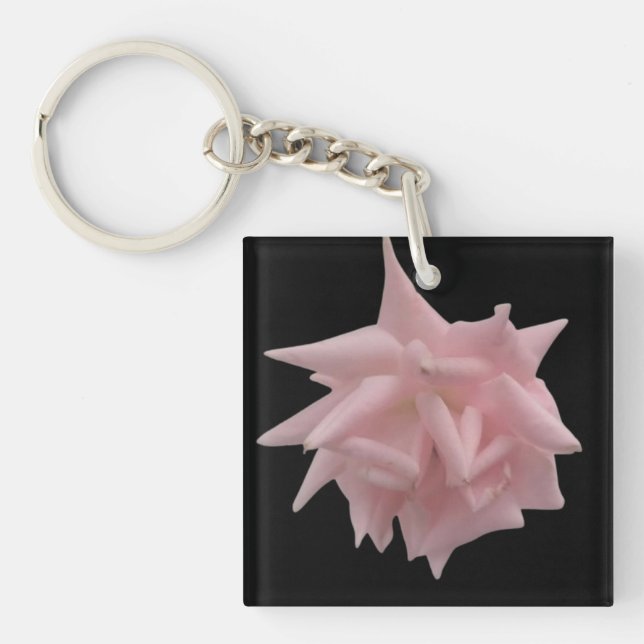 Llavero Keychain rosa rosa rosa (Frente)