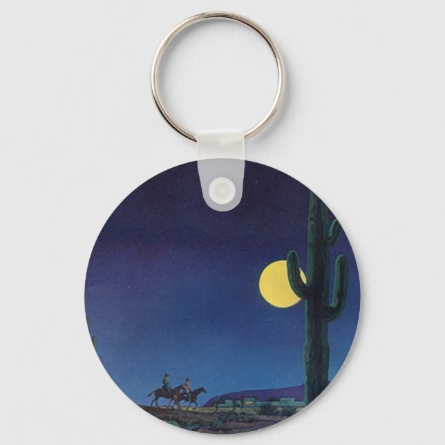 Llavero KEYCHAIN Saguaro Cactus Luna Lámpara de Moon (Anverso)