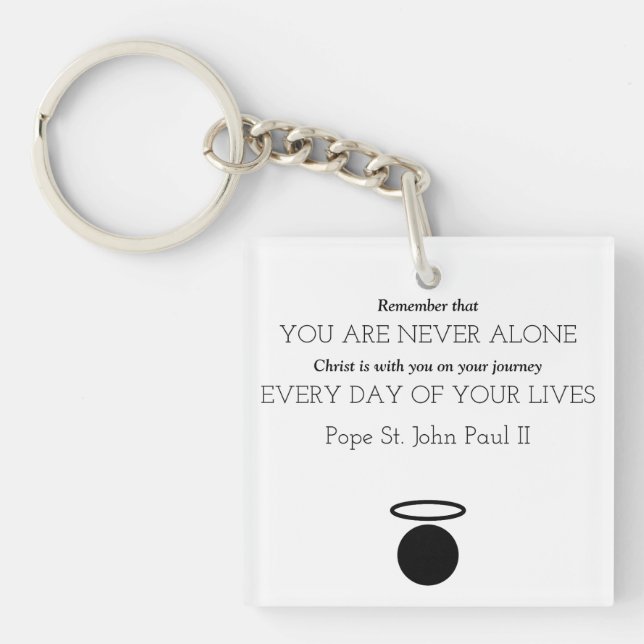 Llavero Keychain San Juan Pablo II (Frente)