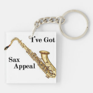 Llavero Keychain saxofón