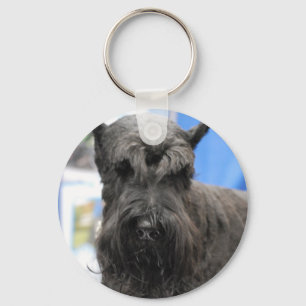 Llavero Keychain Schnauzer gigante
