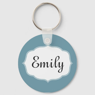 Llavero Keychain Scuba Blue personalizado