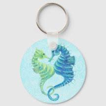 Keychain Seahorse