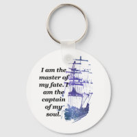 Keychain Soy el amo de mi destino