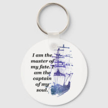 Keychain Soy el amo de mi destino