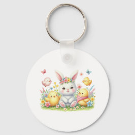 Llavero Keychain-Spring Floral Keychain