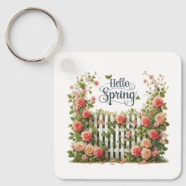 Llavero Keychain-Spring Floral Keychain