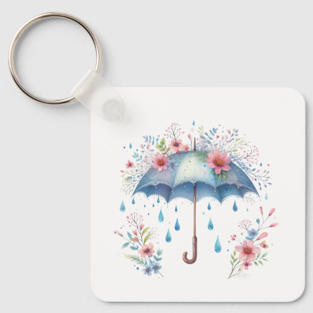 Llavero Keychain-Spring Floral Keychain  (Anverso)