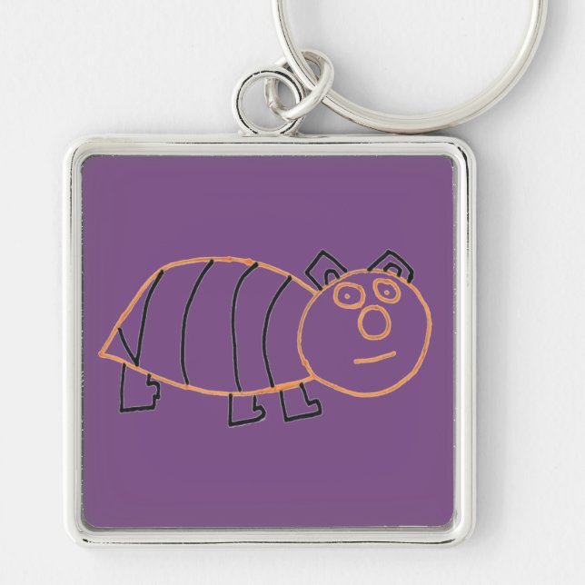 Llavero Keychain Square Premium Bear (Frente)
