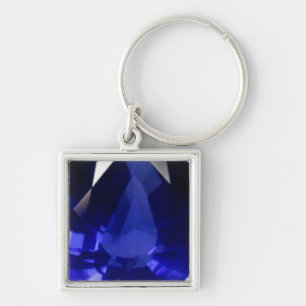 Llavero Keychain Square Sapphire